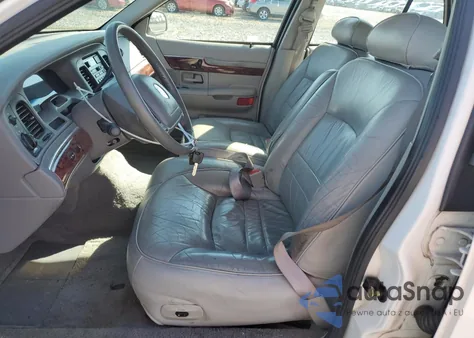 2001 Mercury Grand Marquis Ls z USA, uszkodzony, nr VIN 2MEFM75WX1X672220